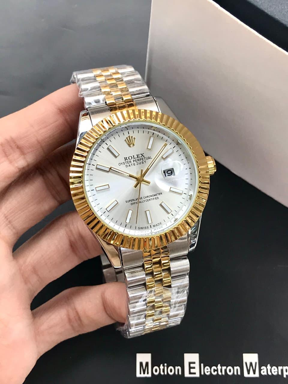 Rolex Datejust- White and Golden
