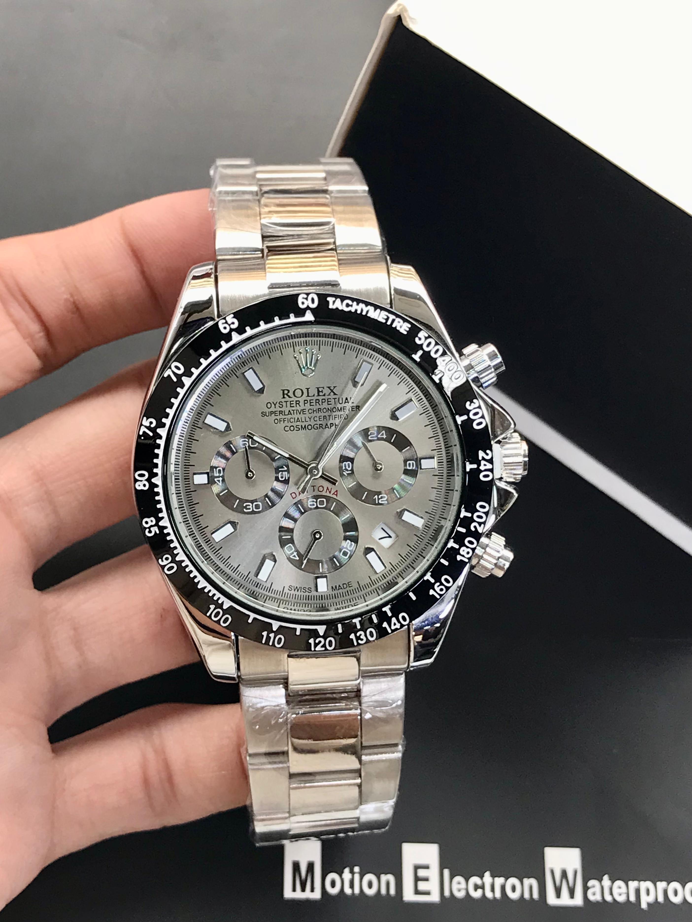 Rolex Daytona Chain - Silver