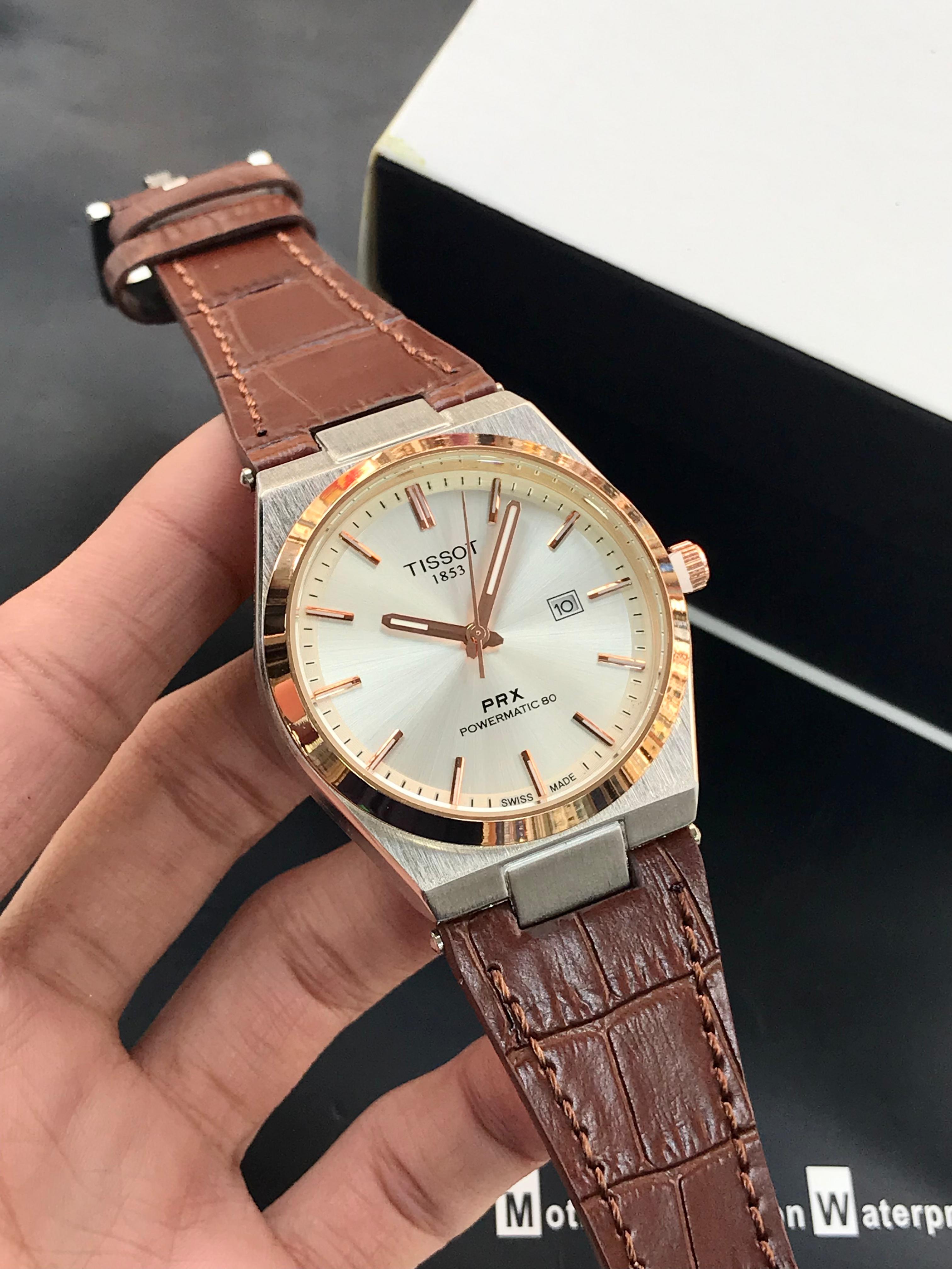 Tissot PRX - Brown Strap