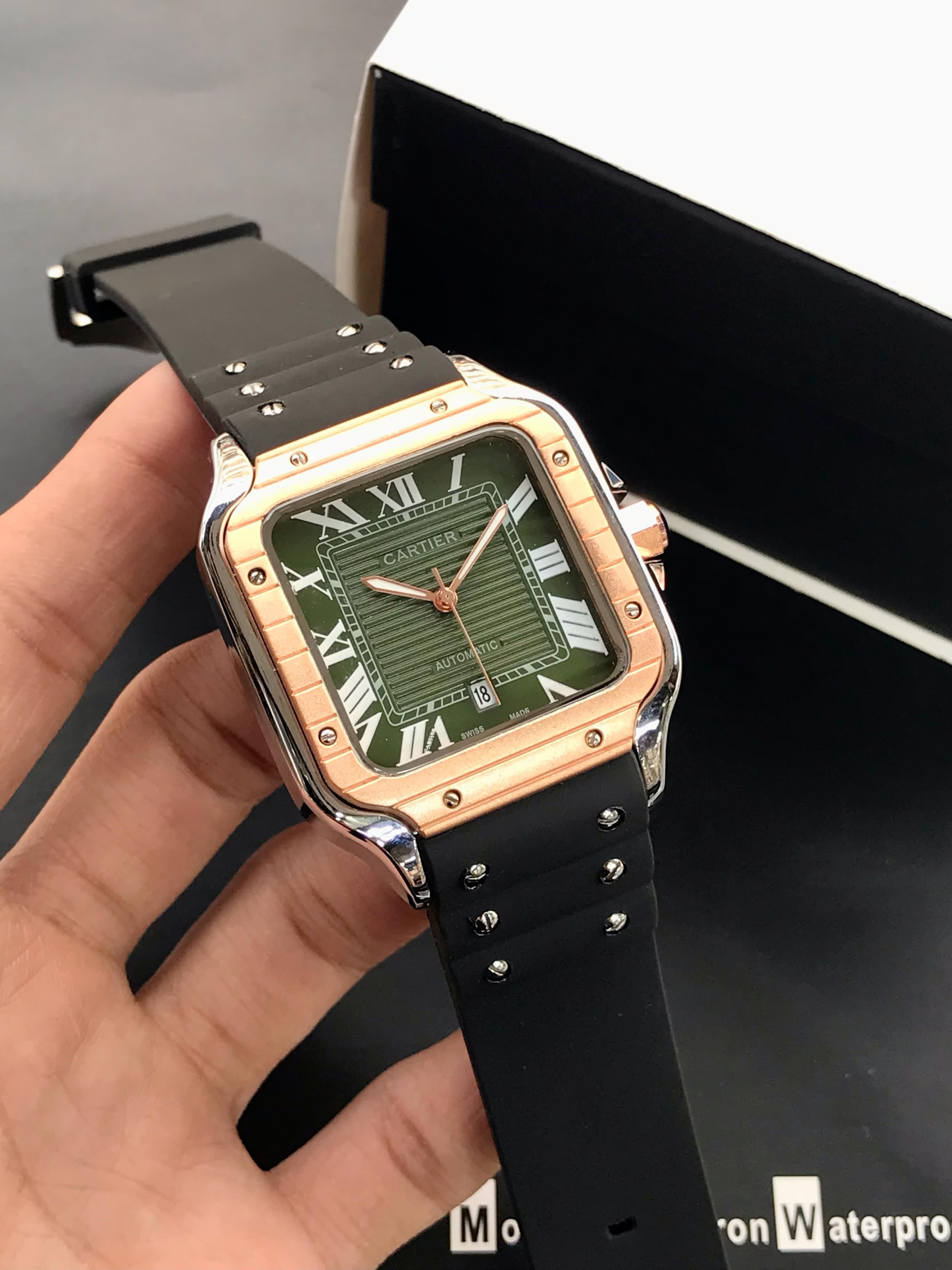 Cartier Santos Strap - Green