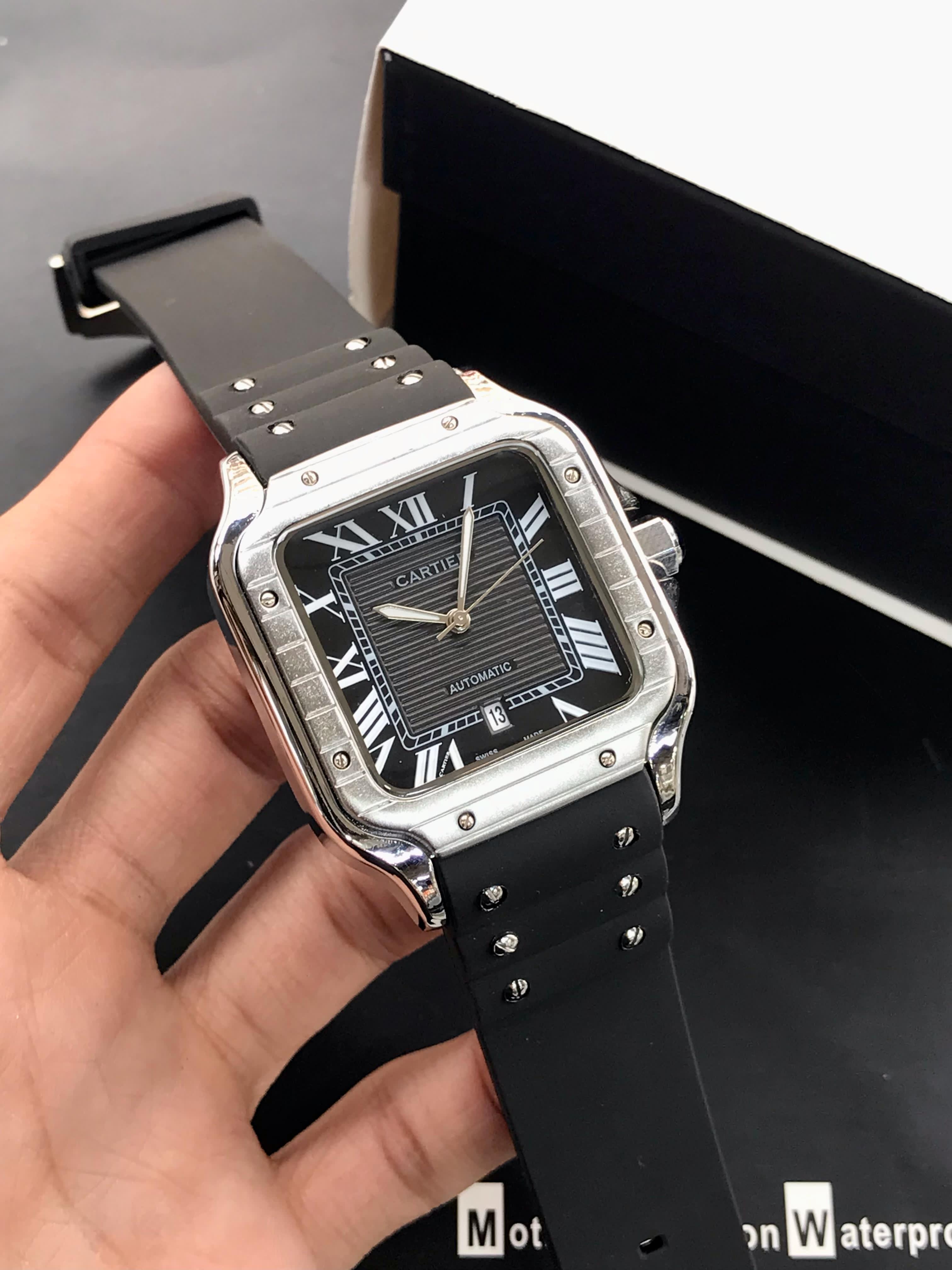 Cartier Santos Strap - Black