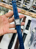 Cartier Tank - Blue Strap