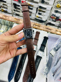 Cartier Tank - Brown Strap