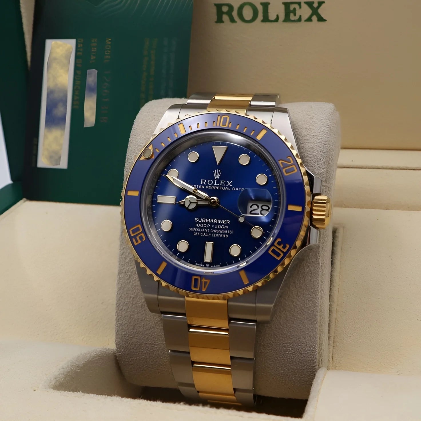 Rolex Submariner - Blue Golden